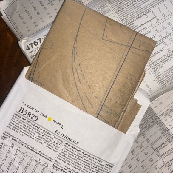 Lot of six vintage sewing patterns, men women, kids(6 patterns🪡🧵 - Picture 6 of 13